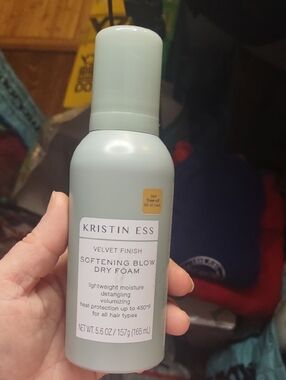 Kristin softening blow dry foam
